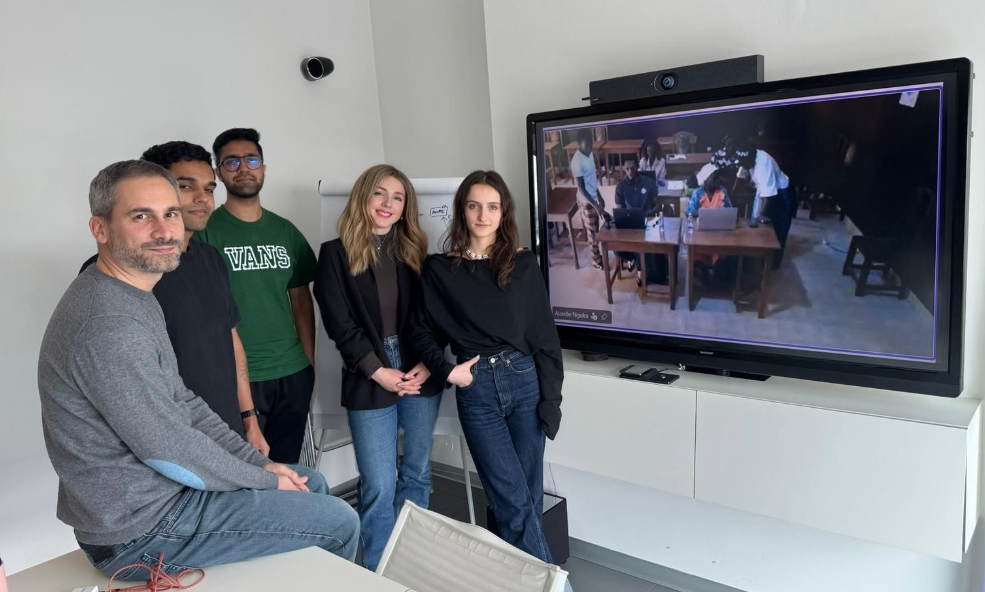 Il team Intesys al lavoro con i giovani talenti di Dschang